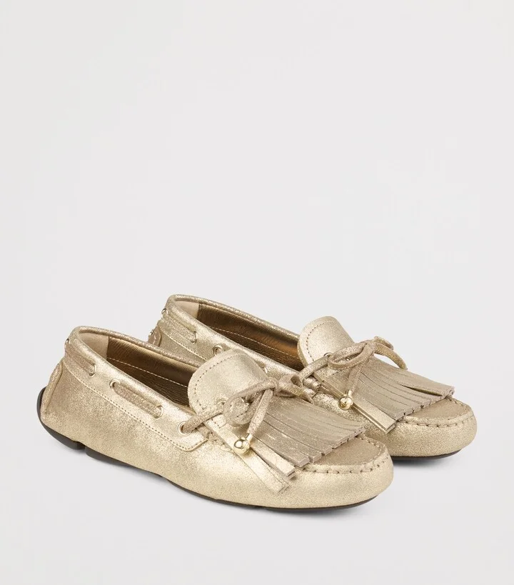 Jimmy Choo Manon Flat Suede Loafers - Image 5