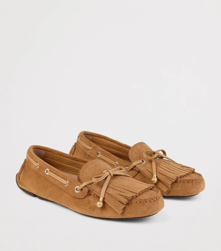 Jimmy Choo Manon Flat Suede Loafers - Image 5