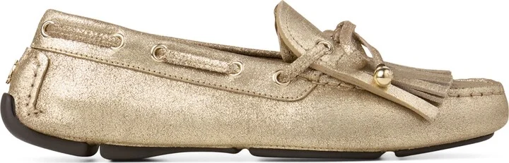 Jimmy Choo Manon Flat Suede Loafers