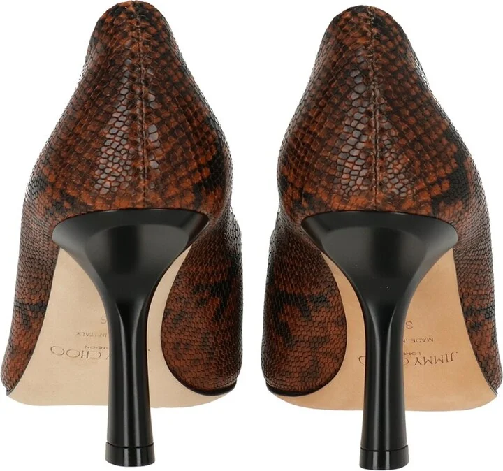 Jimmy Choo Marcela 85 Leather Pump - Image 2