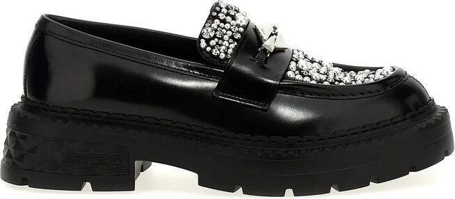 Jimmy Choo Marlow Embellished Loafers