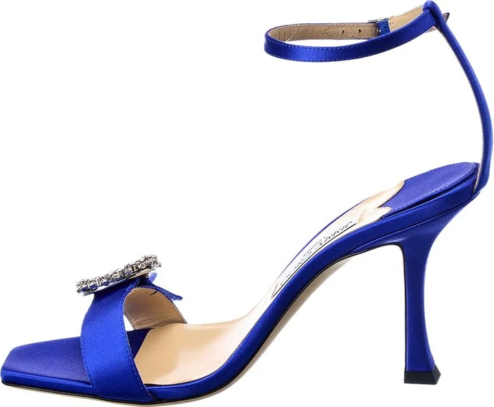 Jimmy Choo Marsai 90 Satin Sandal - Image 2
