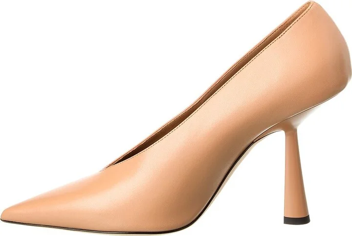Jimmy Choo Maryanne 100 Leather Pump - Image 2