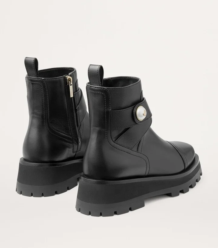 Jimmy Choo Meena Leather Ankle Boots - Image 2
