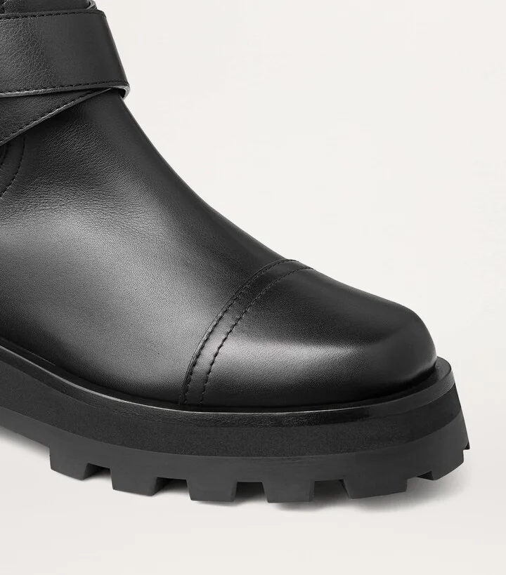 Jimmy Choo Meena Leather Ankle Boots - Image 5