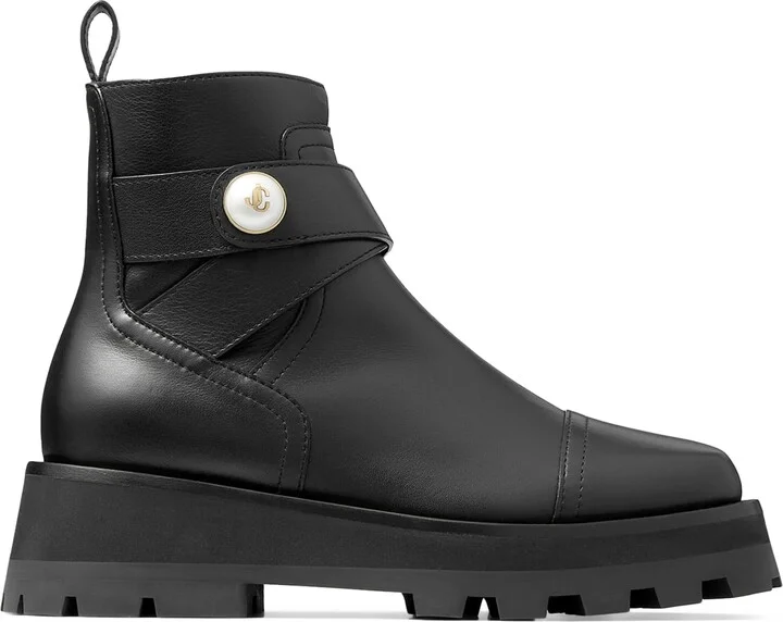 Jimmy Choo Meena Leather Ankle Boots
