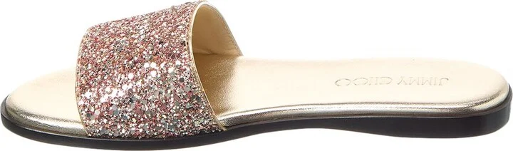 Jimmy Choo Minea Glitter Sandal - Image 2