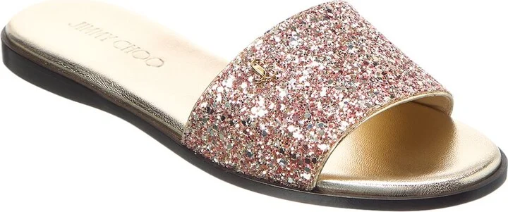 Jimmy Choo Minea Glitter Sandal