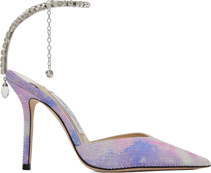 Jimmy Choo Multicolor Saeda Heels