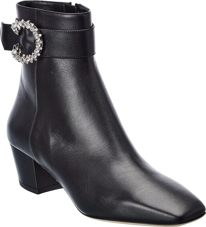 Jimmy Choo Myan 45 Leather Bootie