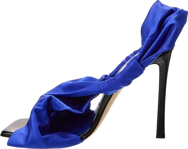 Jimmy Choo Neoma 110 Jersey & Patent Sandal - Image 2