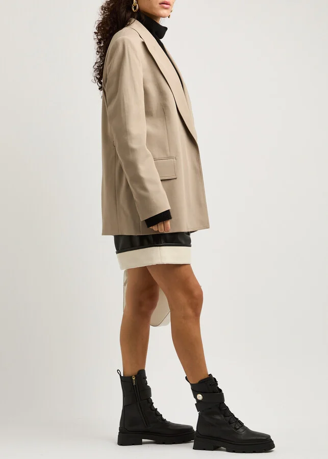 Jimmy Choo Noemi Chunky Leather Ankle Boots - Image 6