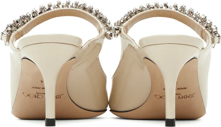 Jimmy Choo Off-White Bing 65 Heels - Image 2