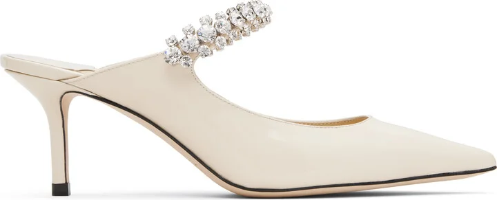 Jimmy Choo Off-White Bing 65 Mules