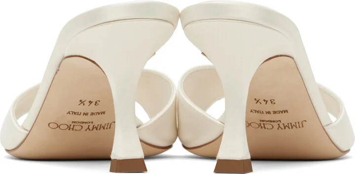 Jimmy Choo Off-White Skye 70 Heeled Sandals - Image 2