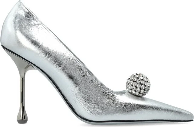 Jimmy Choo Orb Pump 95 Velvet Pumps