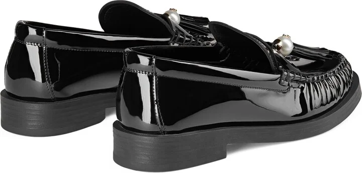 Jimmy Choo Patent Leather Addie Loafers - Image 2