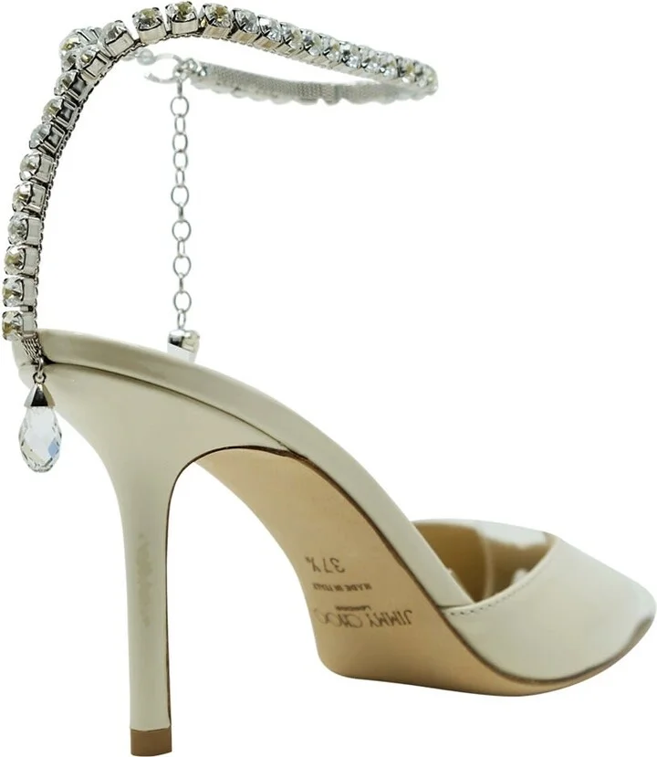 Jimmy Choo Patent Leather Saeda Slingback - Image 2