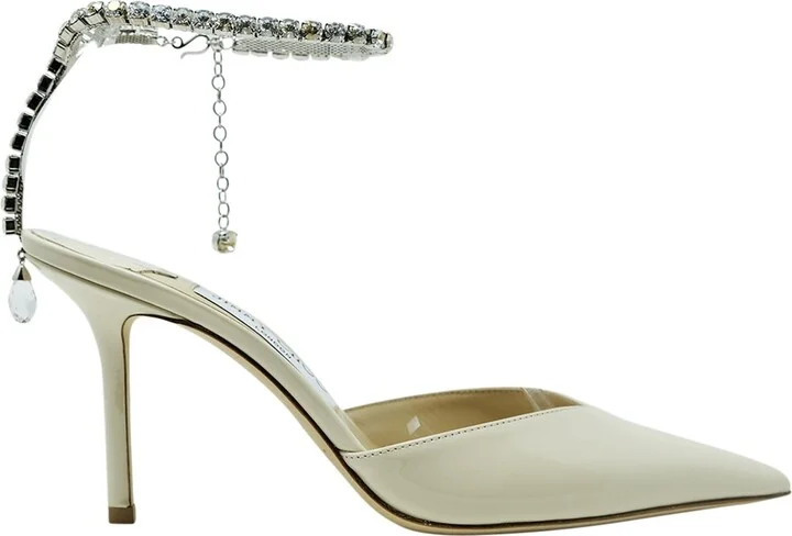 Jimmy Choo Patent Leather Saeda Slingback