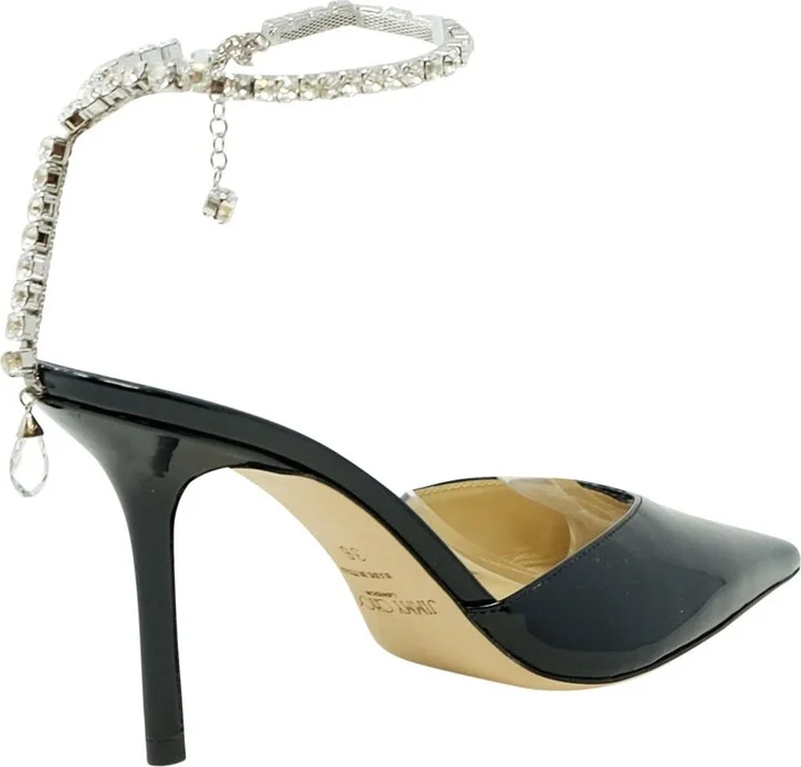 Jimmy Choo Patent Leather Saeda Slingback