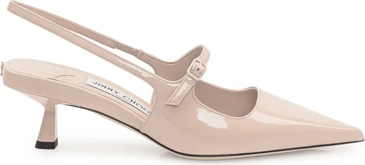 Jimmy Choo Patent Leather Slingback Sandal