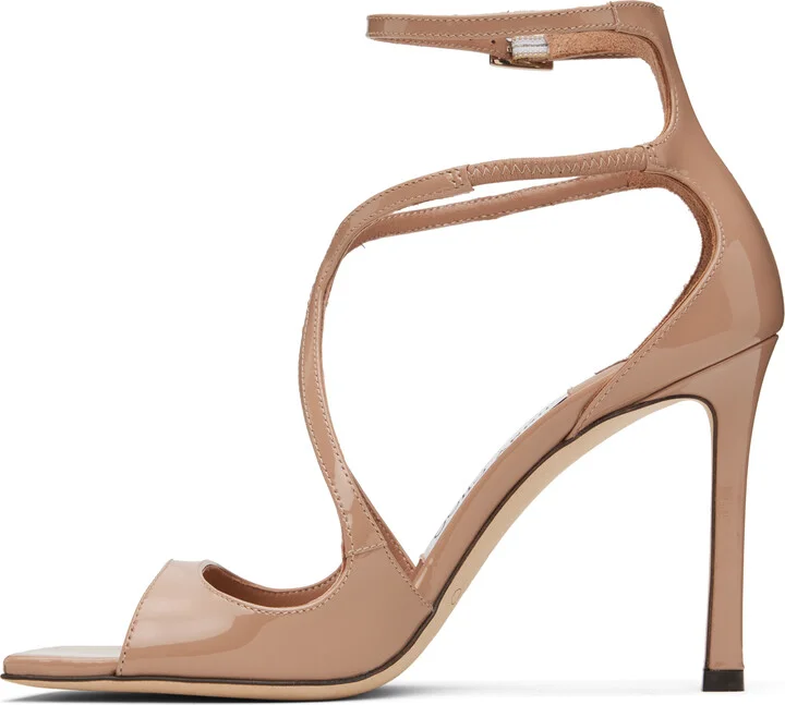 Jimmy Choo Pink Azia 95 Heeled Sandals - Image 3