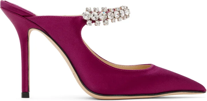 Jimmy Choo Pink Bing 100 Heels