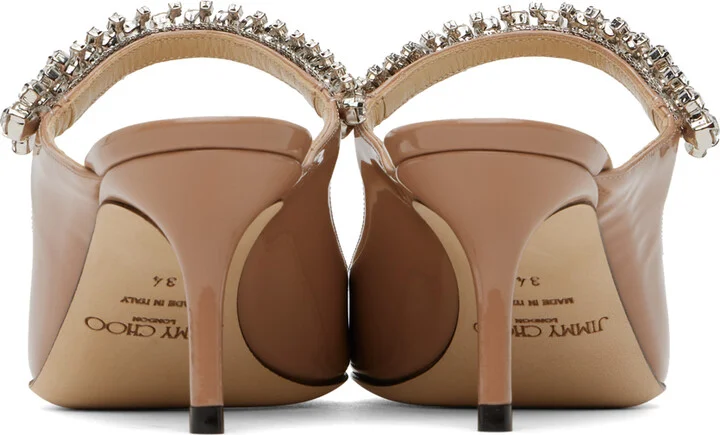 Jimmy Choo Pink Bing 65 Heels - Image 2