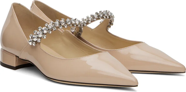 Jimmy Choo Pink Bing Pump Ballerina Flats - Image 4