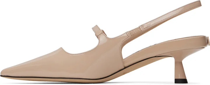 Jimmy Choo Pink Didi 45 Heels - Image 3