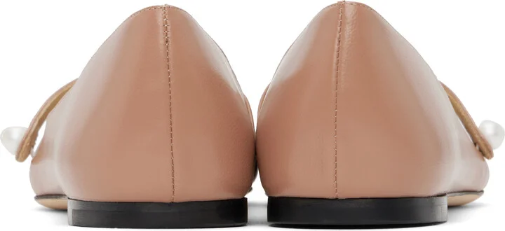 Jimmy Choo Pink Elisa Ballerina Flats - Image 2