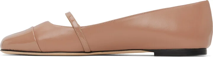 Jimmy Choo Pink Elisa Ballerina Flats - Image 3