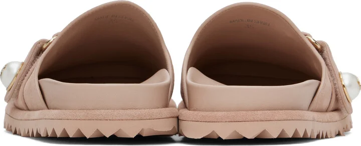 Jimmy Choo Pink Fayence Mules - Image 2
