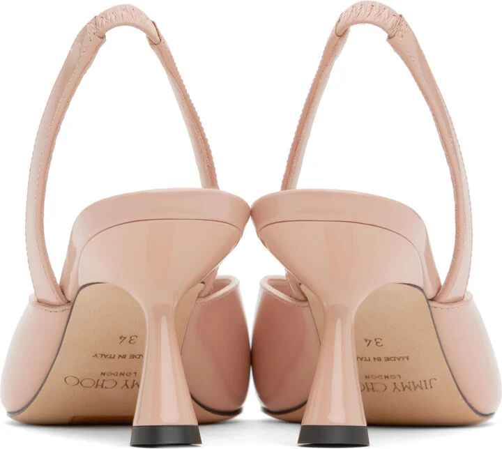 Jimmy Choo Pink Maryanne SB 65 Heels - Image 2