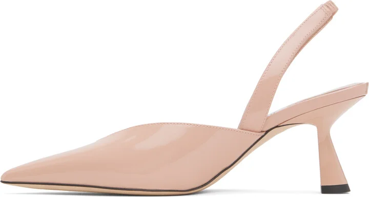 Jimmy Choo Pink Maryanne SB 65 Heels - Image 3