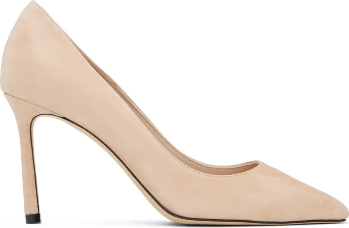 Jimmy Choo Pink Romy 85 Heels