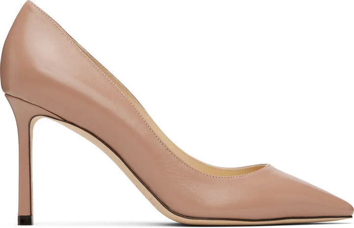 Jimmy Choo Pink Romy 85 Heels