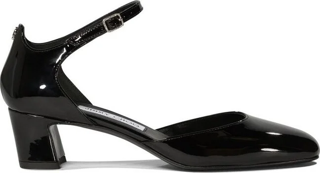 Jimmy Choo Pixie Ankle-Strap Mary Janes Pumps
