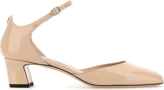 Jimmy Choo Pixie Ankle-Strap Mary Janes Pumps