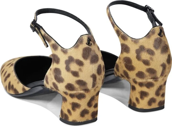 Jimmy Choo Pixie Leopard Pumps - Image 4