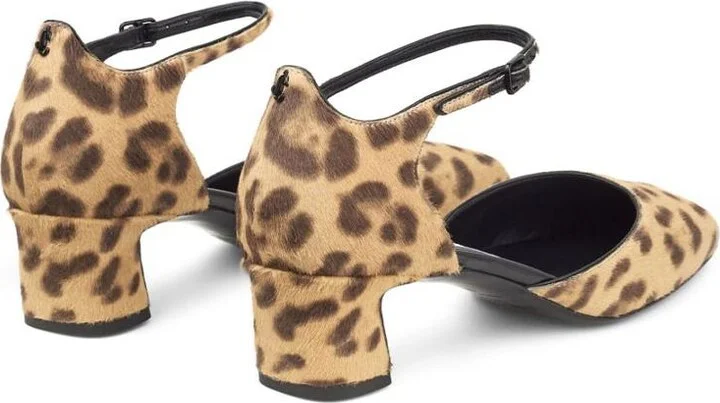 Jimmy Choo Pixie Leopard Pumps - Image 2