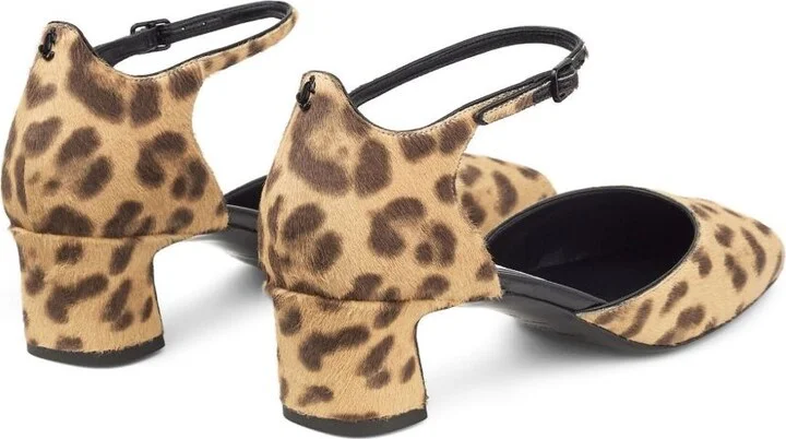 Jimmy Choo Pixie Leopard Pumps - Image 2
