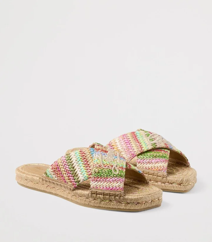 Jimmy Choo Raffia Aciel Sandals - Image 5