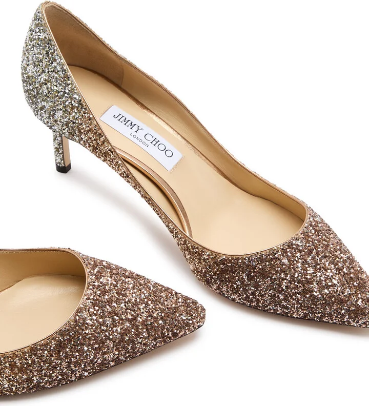 Jimmy Choo Romy 60 Dégradé Glittered Pumps - Image 3