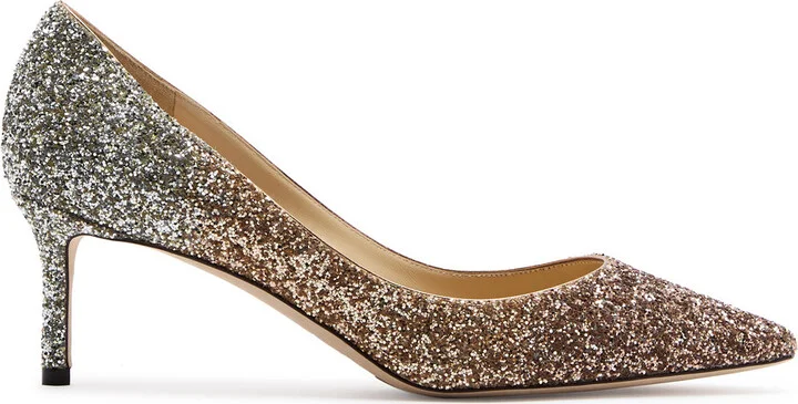 Jimmy Choo Romy 60 Dégradé Glittered Pumps