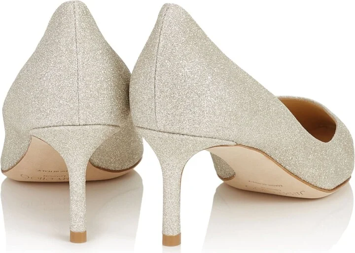 Jimmy Choo Romy 60 Glitter Pumps - Image 2