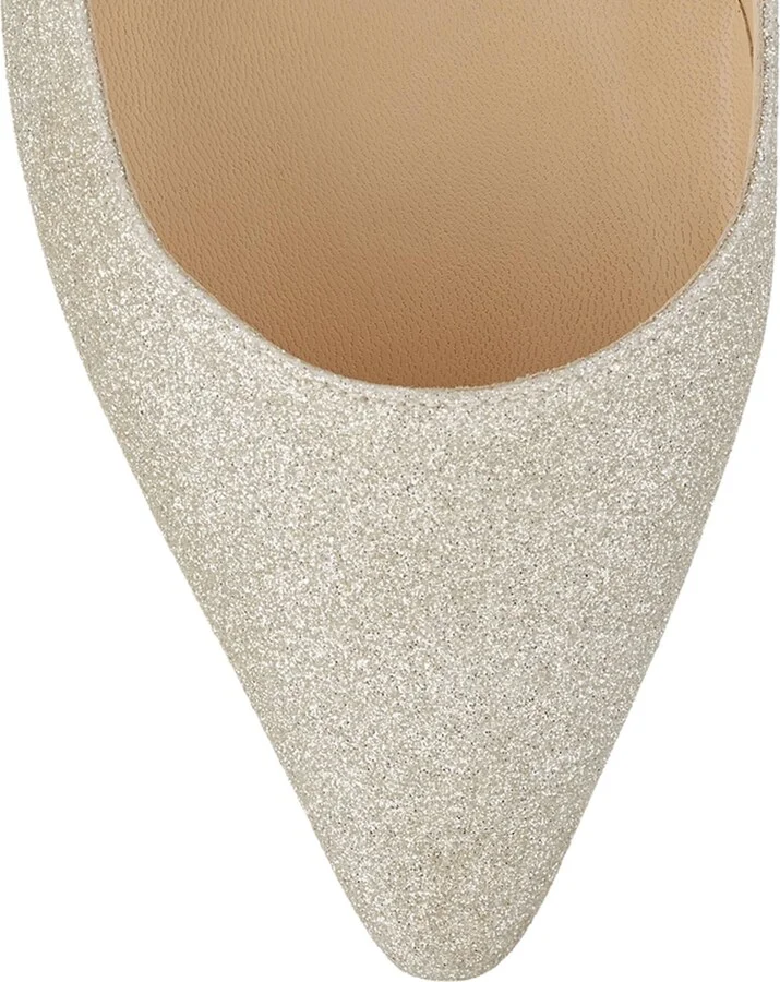 Jimmy Choo Romy 60 Glitter Pumps - Image 3