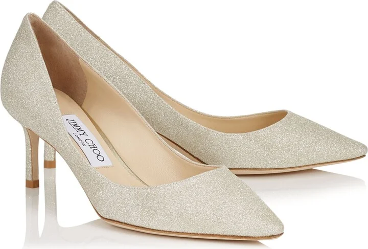 Jimmy Choo Romy 60 Glitter Pumps - Image 4