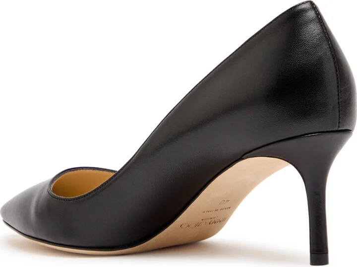 Jimmy Choo Romy 60 Leather Pumps - Image 2