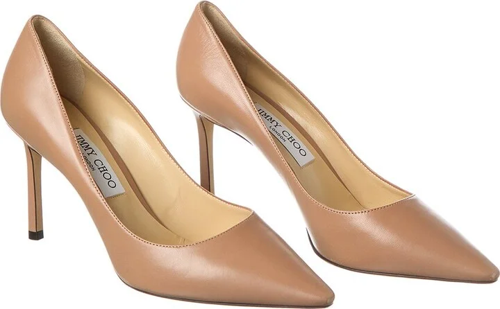Jimmy Choo Romy 85 Leather Pump (Authentic Pre-Loved)